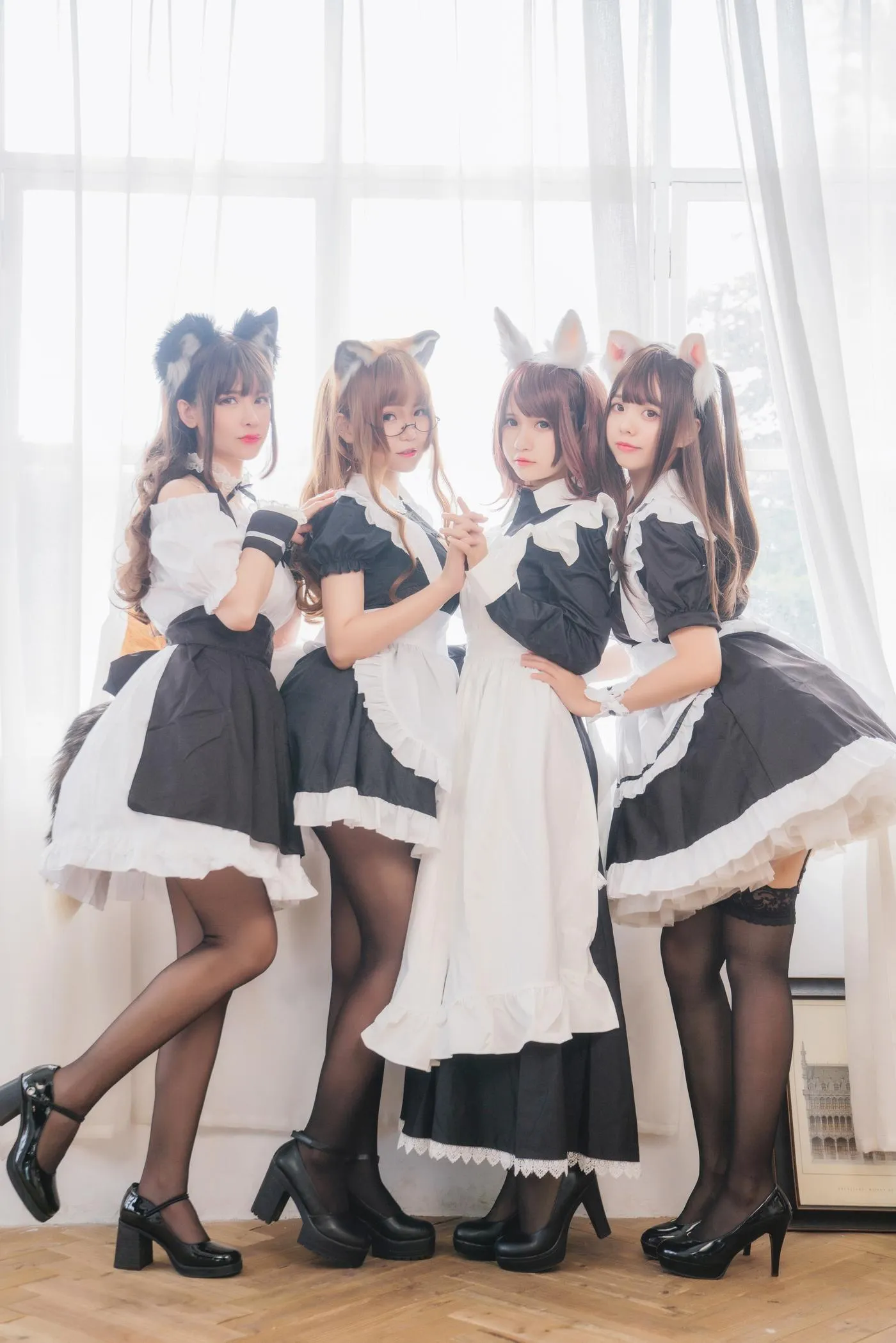 小野妹子w – NO.48 &白金&宅夏&前羽 四人彼女电子档 [77P]插图7